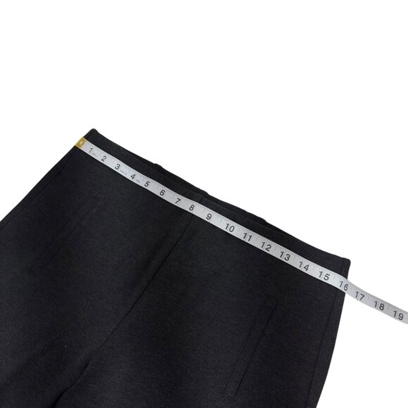 Chicos Womens Gray Charcoal Pull On Slim Dress Pants Size 0.5 Stretch Waistband - Picture 5 of 10